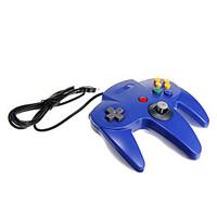 USB N64 Design PC Controller Blue