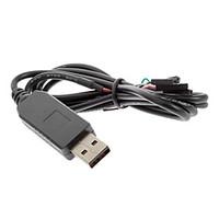 Usb to Rs232/Ttl Pl2303Hx Cable Adapter Module Auto Converter for (For Arduino)