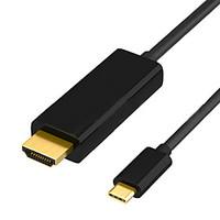 USB Type C to HDMI Cable USB 3.1 Type C Male to HDMI Male 4K2K Cable for MacBook Pro Huawei MateBook ChromeBook Sumsang S8 LG G6