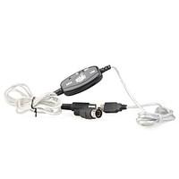 USB to MIDI Converter Cable 2M