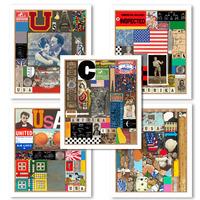 USA Series - Set of 5 Prints By Peter Blake