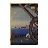 Ushimachi, Takanawa By Utagawa Hiroshige