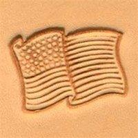 Usa Flag Craftool 3-d Stamp Item #88354-00 By Tandy Leather
