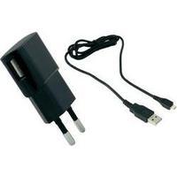 usb charger 2 piece set mains socket hn power hnp06 usbv2 set1 black c ...