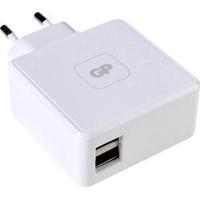 USB charger Mains socket GP Batteries 150GPACEWA41B01 Max. output current 4800 mA 2 x USB