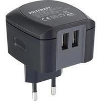 USB charger Mains socket VOLTCRAFT SPAS-2400 Max. output current 2400 mA 2 x USB