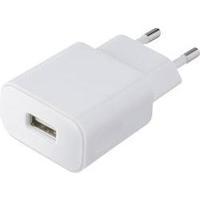 USB charger Mains socket VOLTCRAFT SPS-1000WH USB Max. output current 1000 mA 1 x USB