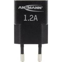 USB charger Mains socket Ansmann 1001-0030 Max. output current 1200 mA 1 x USB Auto-Detect
