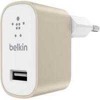 USB charger Mains socket Belkin F8M731vfGLD Max. output current 2400 mA 1 x USB