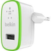 USB charger Mains socket Belkin F8J040vfWHT Max. output current 2400 mA 1 x USB