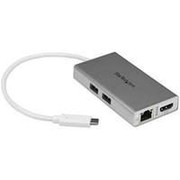 usb c multiport adapter pd silver