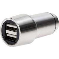 USB charger Car ednet 84120 Max. output current 2400 mA 2 x USB Emergency hammer