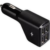 USB charger Car, HGV Hama 00054183 Max. output current 4800 mA 4 x