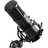 usb studio microphone renkforce st 60 usb incl shock mount incl cabl