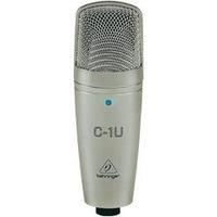 USB studio microphone Behringer C-1U Corded incl. clip, incl. cable