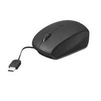 Usb Type-c Retractable Mini Mouse - Black