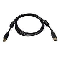 usb 20 ab gold device cable with ferrite chokes 6 ft