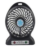 USB Mini Fan Portable Lithium Electricity Waist Fan Mobile Power Charging Treasure