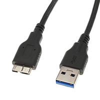 USB 3.0 AM to Micro USB 3.0 BM Cable Black(1M)