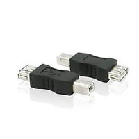 USB 2.0 Type A Female to USB 2.0 Type B Male Printer Wire Extension Adapter