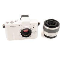 Used Nikon 1 V1 White Digital Camera with 10-30mm Lens