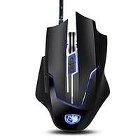 USB Professional 7 Buttons Gaming Mouse Mice with 2400 DPI 4 LED Color for PC/MAC/LAPTOP