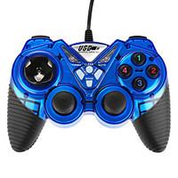 USB-908 Double Shock Controller Blue