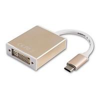 USB 3.1 Type C to DVI Converter Cable for New Macbook Google Chromebook Pixel Asus Zen Aio Ect