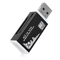 USB 2.0 Multi-functional SD / TF / MS / M2 Card Reader