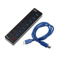 usb 30 71 portsinterface usb hub with separate switch high speed 19341 ...