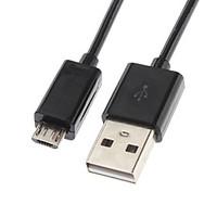 USB 2.0 Male to Micro USB Male Data Sync Charger Cable Spring Coiled (1M)
