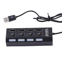 USB 2.0 4 Ports/Interface USB Hub with Separate Switch 8.521.5