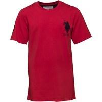 U.S. POLO ASSN. Boys Horseman T-Shirt Tango Red