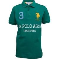 U.S. POLO ASSN. Boys Vero Polo Ultra Green