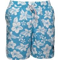 U.S. POLO ASSN. Boys Crespo Swim Shorts Bonnie Blue