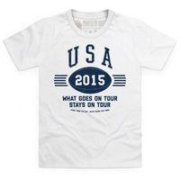 USA Tour 2015 Rugby Kid\'s T Shirt