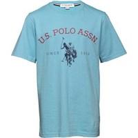 U.S. POLO ASSN. Boys Kegan T-Shirt Alaskan Blue
