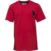 U.S. POLO ASSN. Boys Horseman T-Shirt Tango Red
