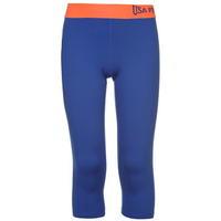 usa pro training capri tights junior girls