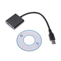 USB 3.0 to VGA Multi-display Adapter Converter External Video Graphic Card