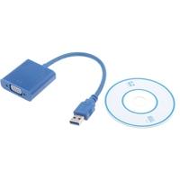 USB 3.0 to VGA Multi-display Adapter Converter External Video Graphic Card