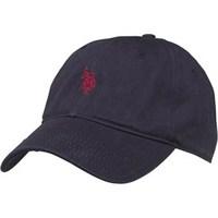 U.S. POLO ASSN. Mens Buckleigh Baseball Hat Medieval Blue