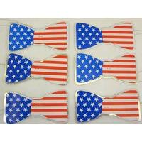 Usa Flag Print Party Bow Ties