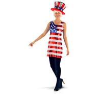 Usa Sequin Dress L/xl