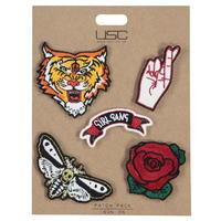 usc iron on patches pack