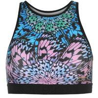 USA PRO BY MATTHEW WILLIAMSON High Neck Printed Bra