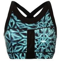 usa pro long length training crop top ladies