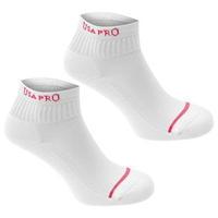 USA Pro 2 Pack Crew Socks