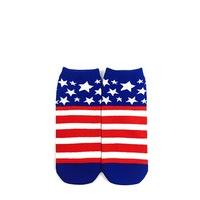 usa graphic ankle socks