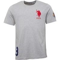 U.S. POLO ASSN. Mens Garrison T-Shirt Grey Marl